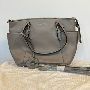 Dan Buchman leather Tote